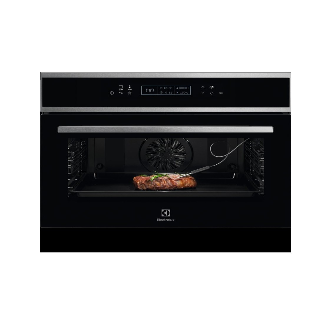 Horno Multifunci N Electrolux Eve P X Cm Negro Inox Pirol Tico