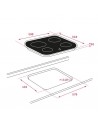 VITROCERAMICA TEKA TC6400 4 FUEGOS BISEL - MASSKITCHEN ANDALUCIA S.L.