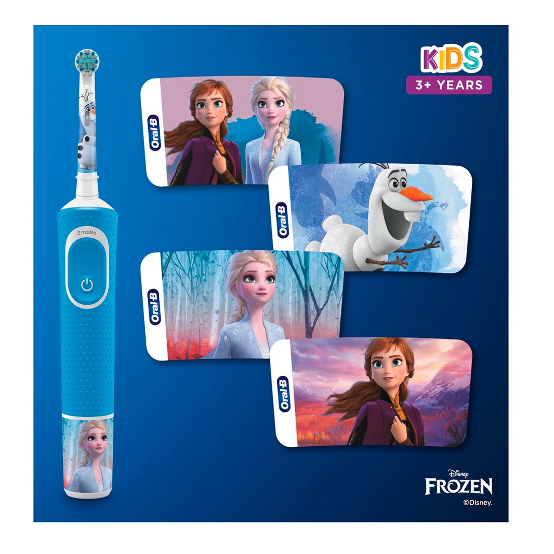 Cepillo eléctrico - Oral-B Pro Kids Frozen, 2 modos, Estuche de viaje, –  Join Banana
