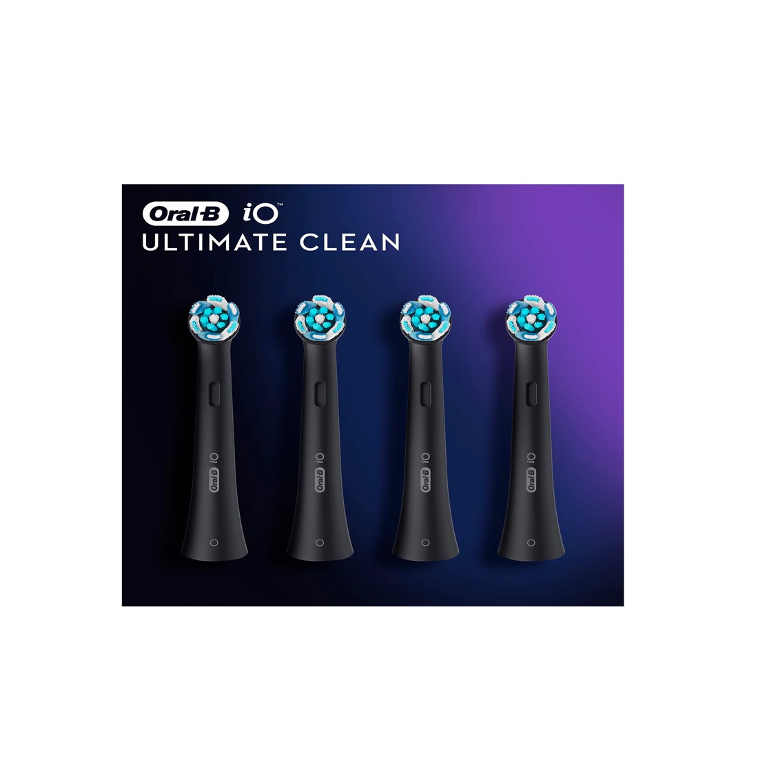 Oral-B iO Recambios Cepillo Ultimate Clean 4 unidades【ENVÍO 24hr】