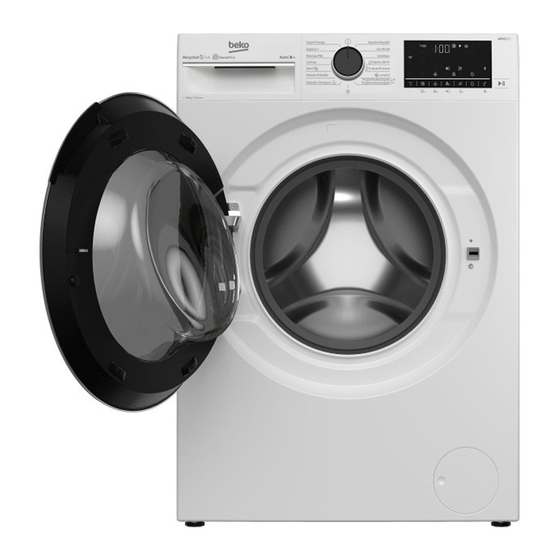 Lavadora Libre Instalación - Beko B5WFT510418WD, Autodose, 10 Kg Y 1400 ...