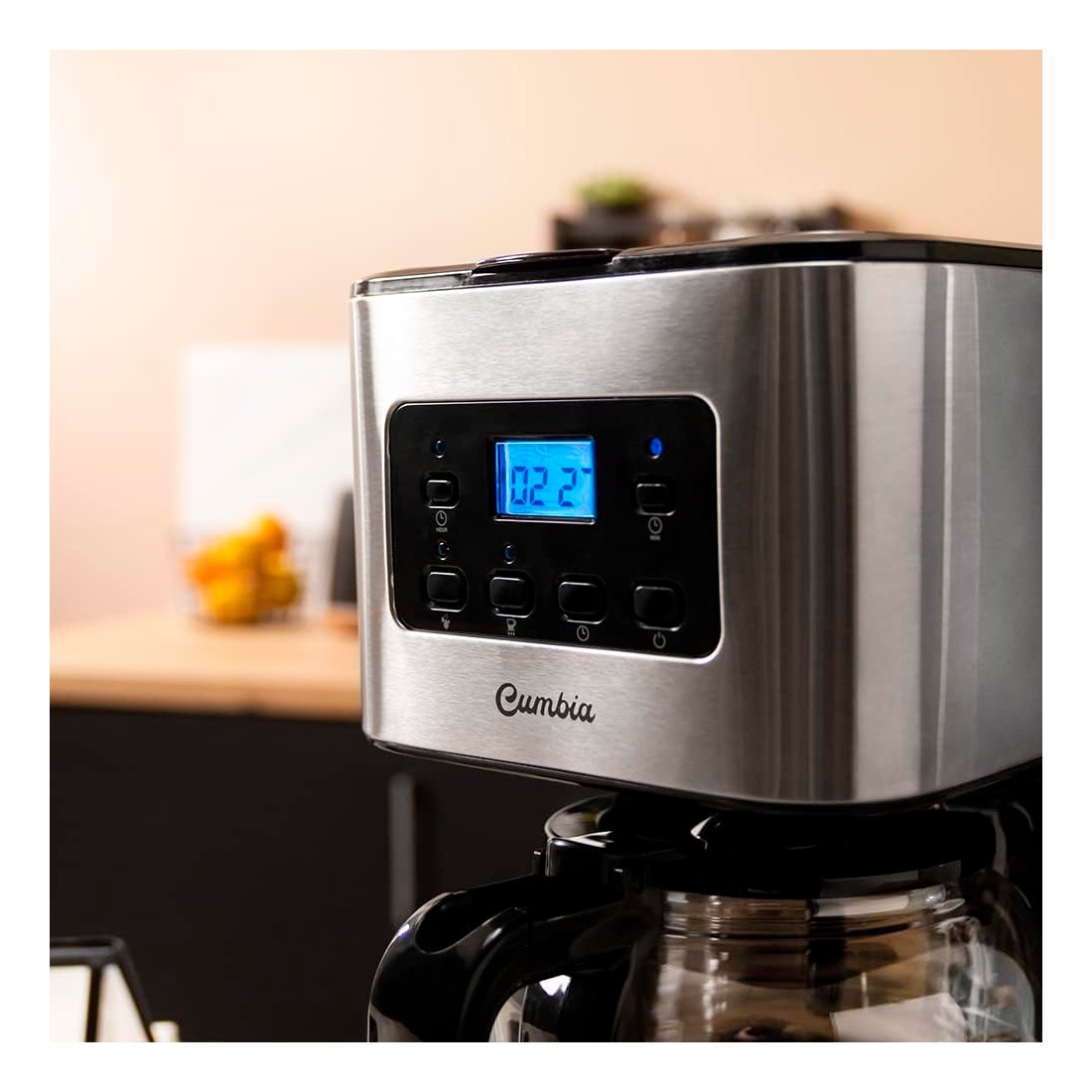 Cafetera Goteo - Cecotec Coffee 66 Smart Plus, 950W, 1.5 Litros, 12 Tazas,  ExtemAroma, AutoClean
