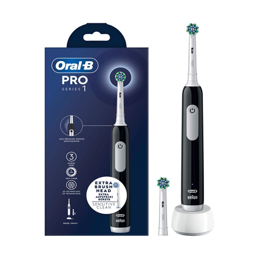 Cepillo eléctrico Oral-B Pro 3, color Blanco