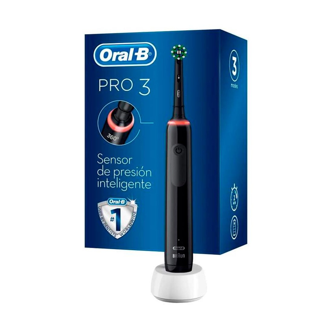 BRAUN Oral-B Series Pro 3 3000 Negro / Cepillo de dientes eléctrico