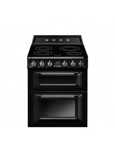 Cocina Inducci N Smeg Tr Ibl Cm Zonas Negro